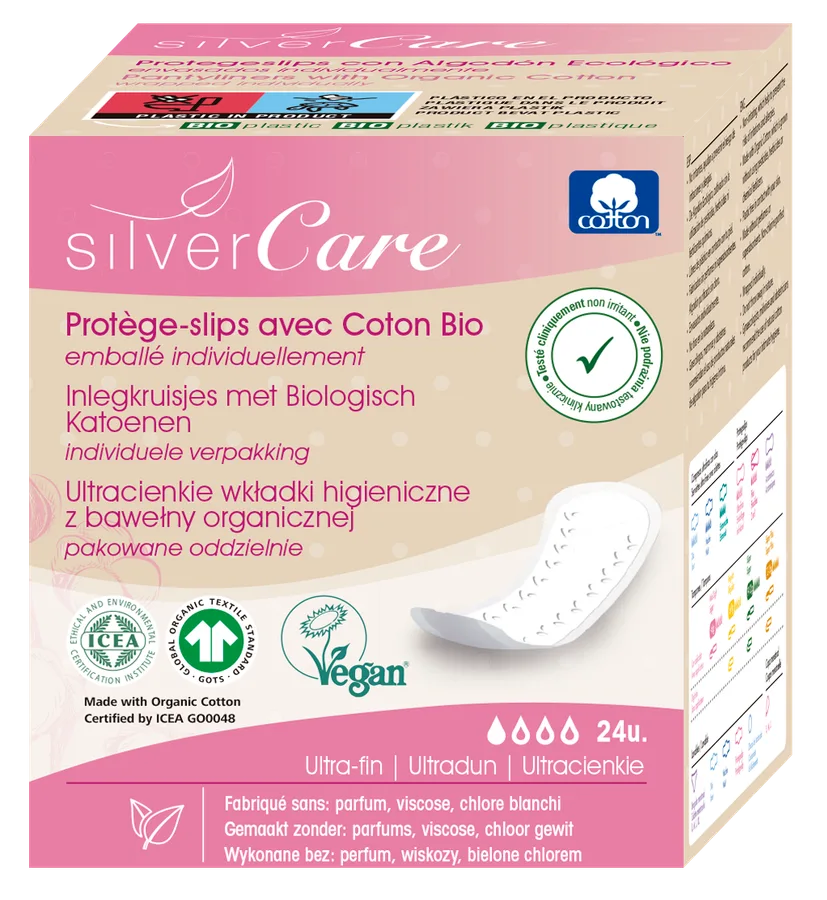 Protegeslips de Algodón Ecológico Ultrafinos