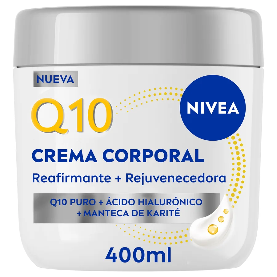 Q10 Crema Corporal Reafirmante y Rejuvenecedora 400 ml