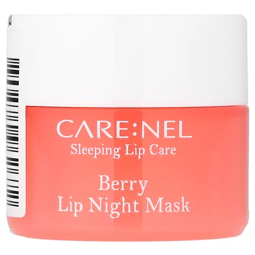 Care:Nel, Mascarilla de noche para labios, Baya`` 5 g