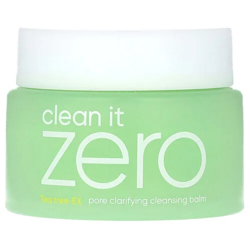 Banila Co, Clean It Zero, Bálsamo de limpieza para aclarar los poros, Tea Tree-EX, 100 ml (3,38 oz. líq.)