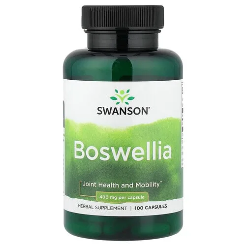 Swanson Vitamins, Boswellia, 400 mg, 100 cápsulas