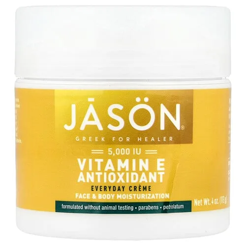 Jason Natural, Crema antioxidante de uso diario con vitamina E, 113 g (4 oz)