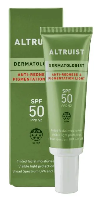 Crema Solar Facial Dermatologist Anti-Redness & Pigmentation Light SPF50 30 ml