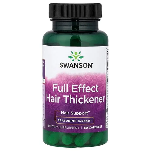Swanson Vitamins, Espesante para el cabello de efecto completo`` 60 cápsulas