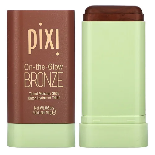 Pixi Beauty, On-the-Glow Bronze, Humectante en barra con color, Brillo playero, 19 g (0,6 oz)