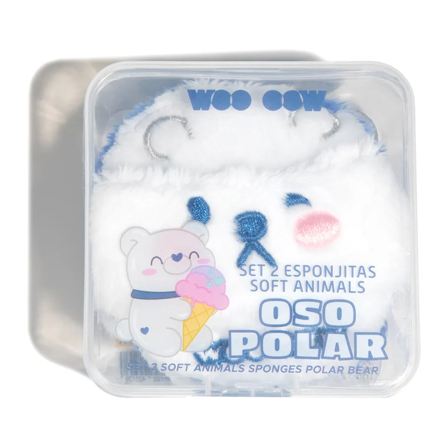 Set 2 Esponjitas Ultra Soft Animales 6 gr