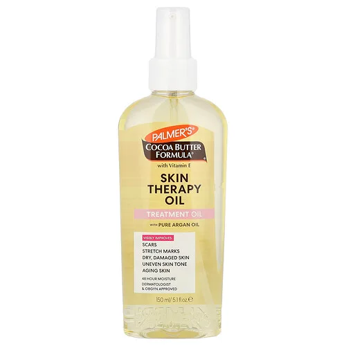Palmer's, Cocoa Butter Formula® con vitamina E, Aceite terapéutico para la piel, 150 ml (5,1 oz. líq.)