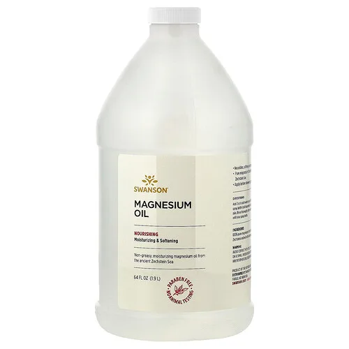 Swanson Vitamins, Aceite de magnesio, 1,9 l (64 oz. líq.)