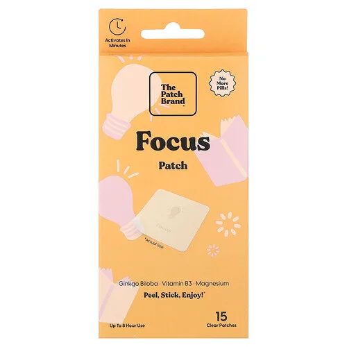 The Patch Brand, Parche de enfoque`` 15 parches transparentes