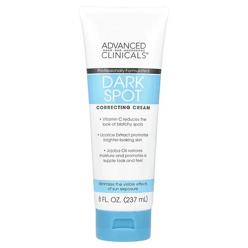 Advanced Clinicals, Crema correctora de manchas oscuras, 237 ml (8 oz. líq.)