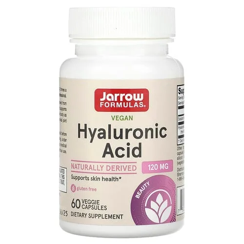 Jarrow Formulas, Ácido hialurónico vegano, 60 cápsulas vegetales