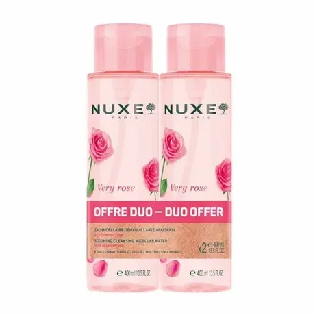 Duo Very Rose Agua Micelar Desmaquillante 2 x 400 ml