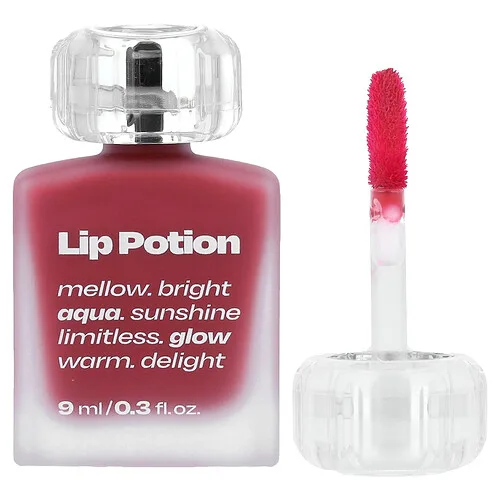 alternativestereo, Lip Potion Aqua Glow, N.º 6 Sorbete de uva, 9 ml (0,3 oz. líq.)