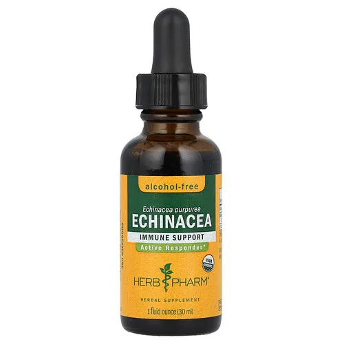 Herb Pharm, Equinácea, Sin alcohol, 30 ml (1 oz. Líq.)