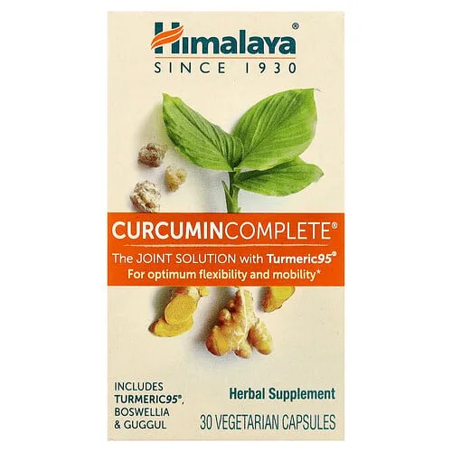 Himalaya, Curcumin Complete®, 30 cápsulas vegetales