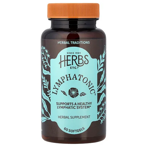 Herbs Etc., Lymphatonic™, 60 cápsulas blandas