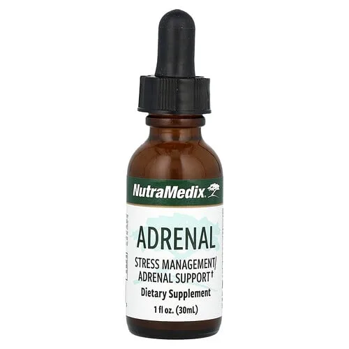 NutraMedix, Control del estrés suprarrenal/Refuerzo suprarrenal, 30 ml (1 oz. líq.)