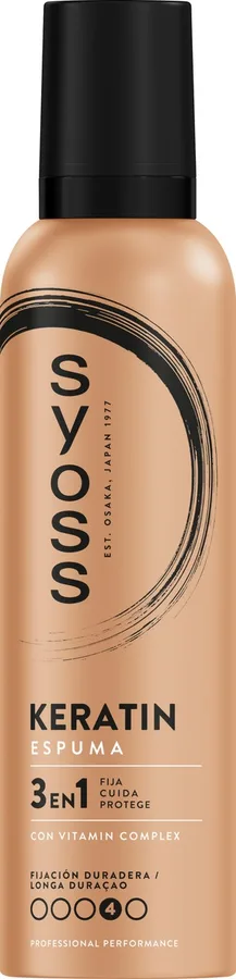 Keratin Espuma Fijadora 48 h Spray 250 ml