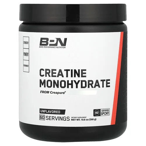 BPN, Monohidrato de creatina, Sin sabor, 300 g (10,6 oz)