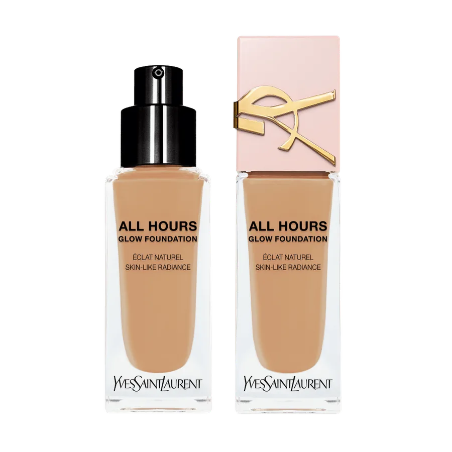 Yves Saint Laurent - All Hours Glow Foundation - Base De Maquillaje De Alta Cobertura Con Glow - Mn6