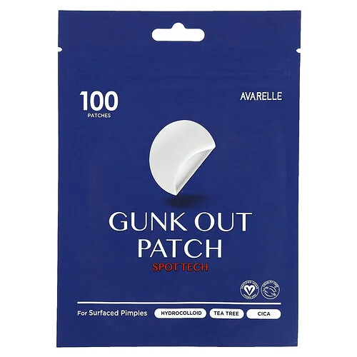 Avarelle, Parche para eliminar suciedad, Spot Tech, 100 parches