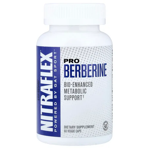 GAT, Nitraflex®, Pro-berberina, 60 cápsulas vegetales
