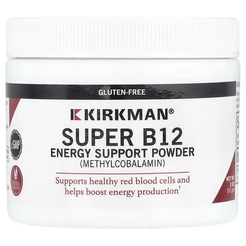 Kirkman Labs, Supervitamina B12, Refuerzo energético en polvo, 57 g (2 oz)