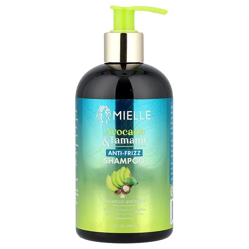 Mielle, Champú antifrizz, Aguacate y tamanu`` 355 ml (12 oz. Líq.)