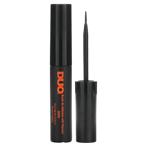 DUO, Striplash, Adhesivo para aplicación con pincel, Tono oscuro, 5 g (0,18 oz)