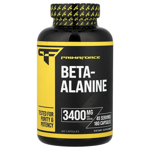Primaforce, Beta-alanina, 180 cápsulas (850 mg por cápsula)