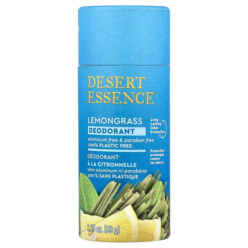 Desert Essence, Desodorante, Limoncillo, 63 g (2,25 oz)