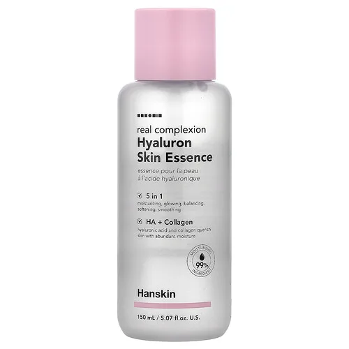 Hanskin, Real Complexion, Esencia con hialurón para la piel, 150 ml (5,07 oz. líq.)