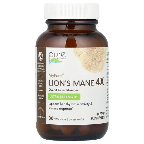 Pure Essence, My Pure, Melena de león 4X`` 30 cápsulas vegetales
