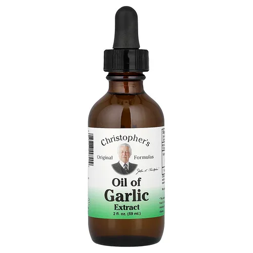 Christopher's Original Formulas, Aceite de Extracto de Ajo, 2 fl oz (59 ml)
