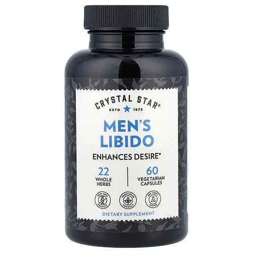 Crystal Star, Libido masculina, 60 cápsulas vegetales