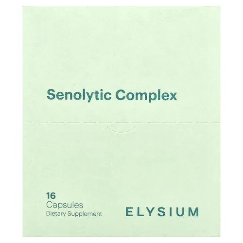 Elysium, Complejo senolítico, 16 cápsulas