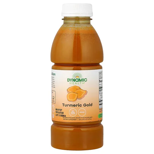 Dynamic Health, Cúrcuma dorada, 473 ml (16 oz. Líq.)