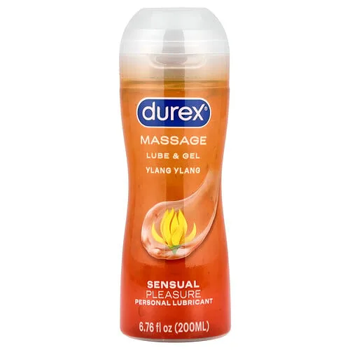Durex, Sensual Pleasure, Lubricante personal, Ylang-ylang, 200 ml (6,76 oz. líq.)