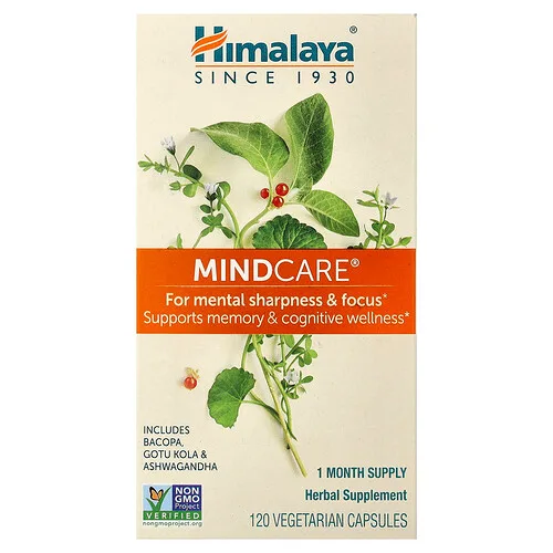 Himalaya, MindCare®, 120 cápsulas vegetales