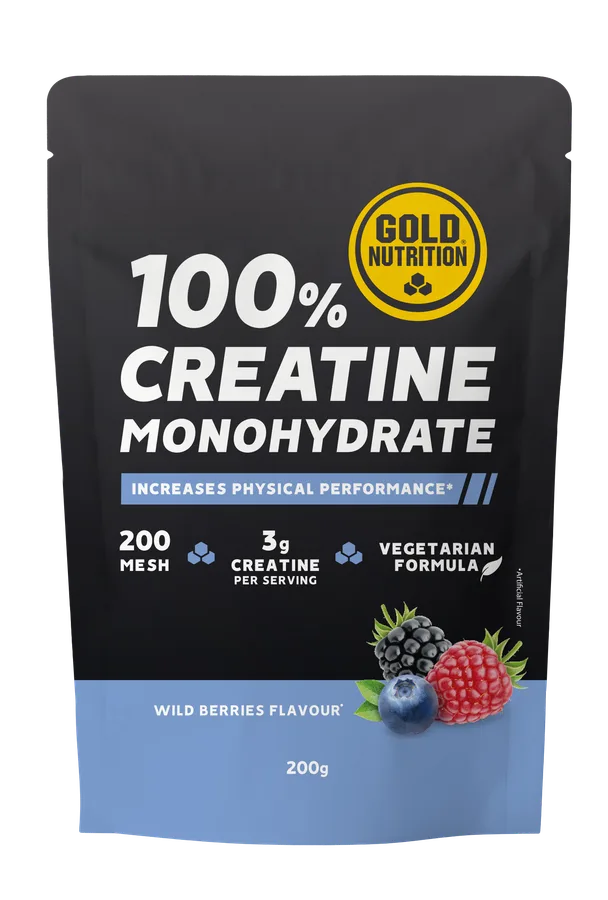 Creatina Monohidrato Frutos Rojos 200 gr