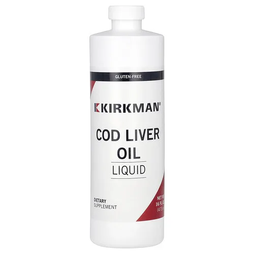 Kirkman Labs, Aceite de hígado de bacalao líquido, 473 ml (16 oz. líq.)