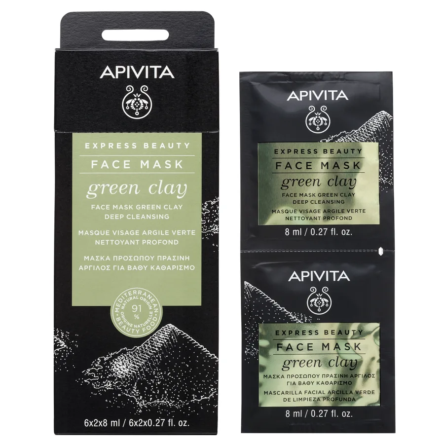 Mascarilla Facial Limpieza Profunda Arcilla Verde 2 ml