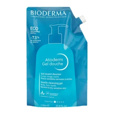 Atoderm Gel de Ducha Suave 1 L Recarga