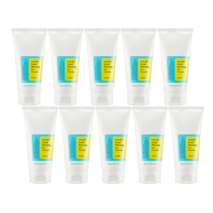 COSRX - Low pH Good Morning Gel Cleanser (10c/u) Set