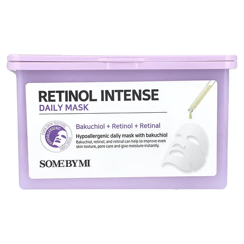 SOME BY MI, Mascarilla de belleza diaria intensa con retinol, 30 láminas, 350 ml (11,83 oz. líq.)