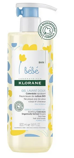 Gel Cuerpo y Cabello para Bebé 500 ml