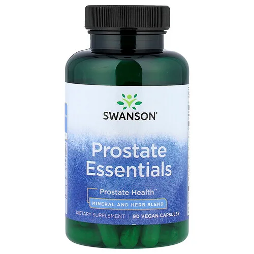 Swanson Vitamins, Prostate Essentials, Prostate Essentials, 90 cápsulas veganas