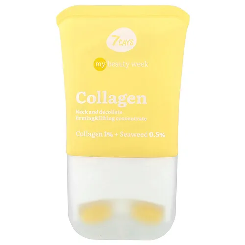 7Days Beauty, Colágeno, Crema iluminadora y reafirmante de doble acción, 80 ml (2,7 oz. líq.)