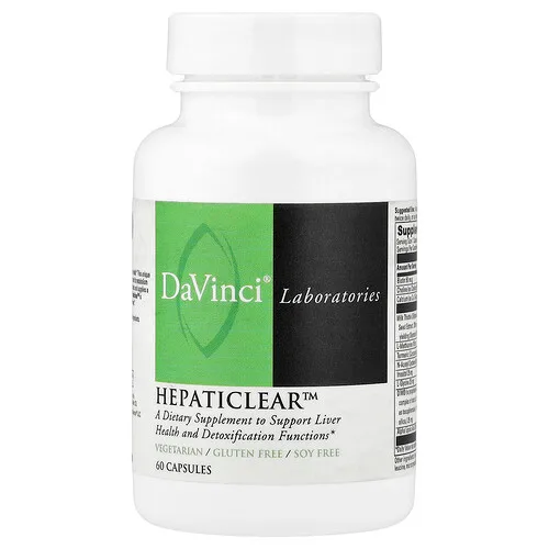 DaVinci Laboratories, Hepaticlear`` 60 cápsulas