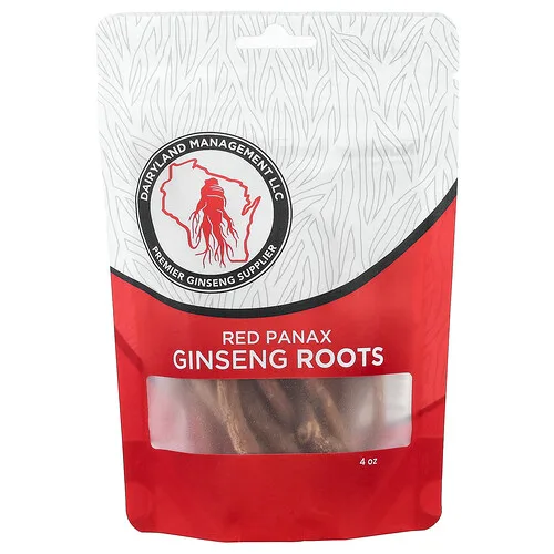 Dairyland Ginseng, Raíces de Panax ginseng rojo, 4 oz
